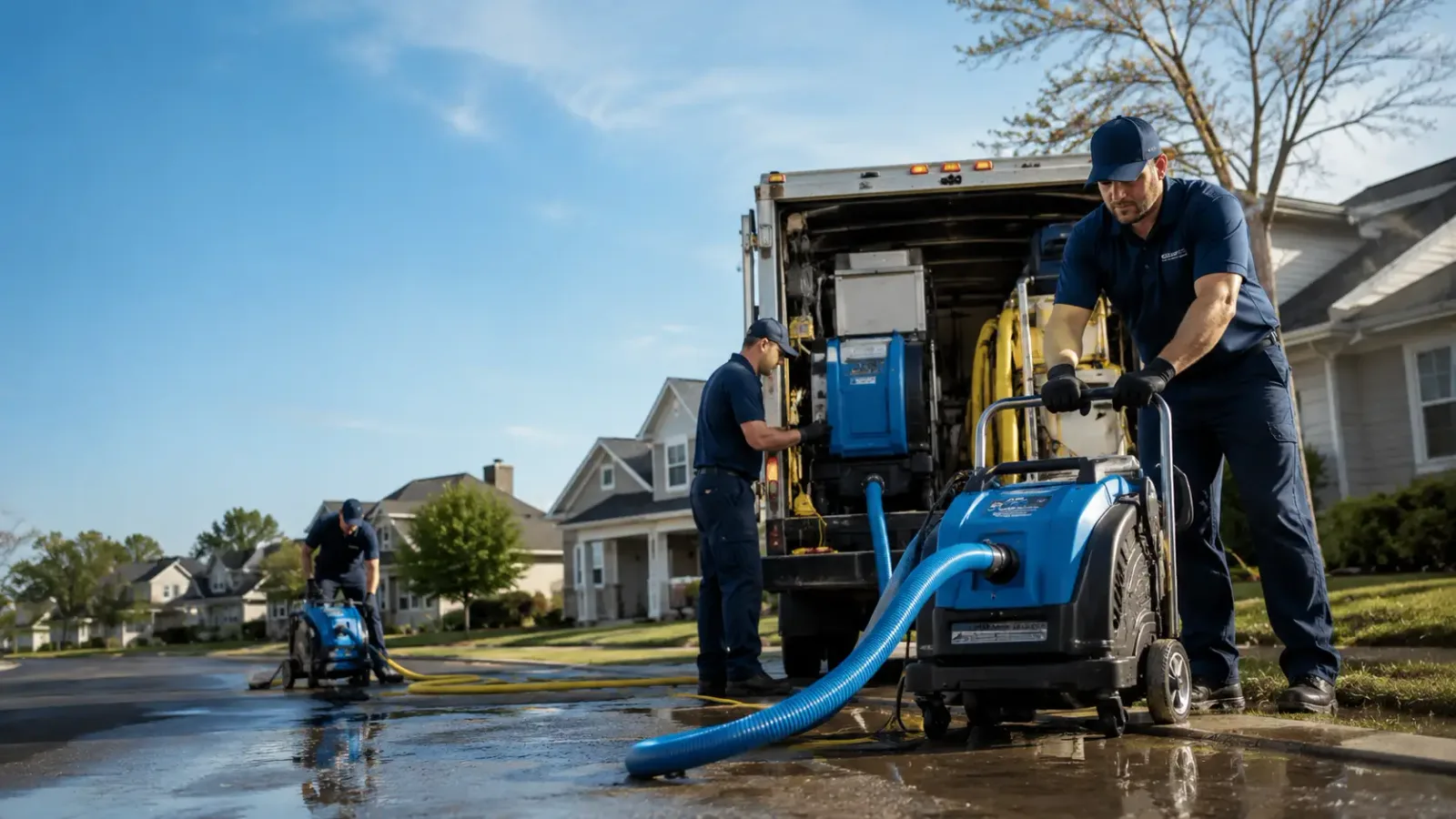Flood Damage Cleanup in Weleetka, OK